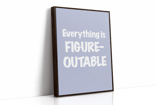 Figureoutable in Periwinkle