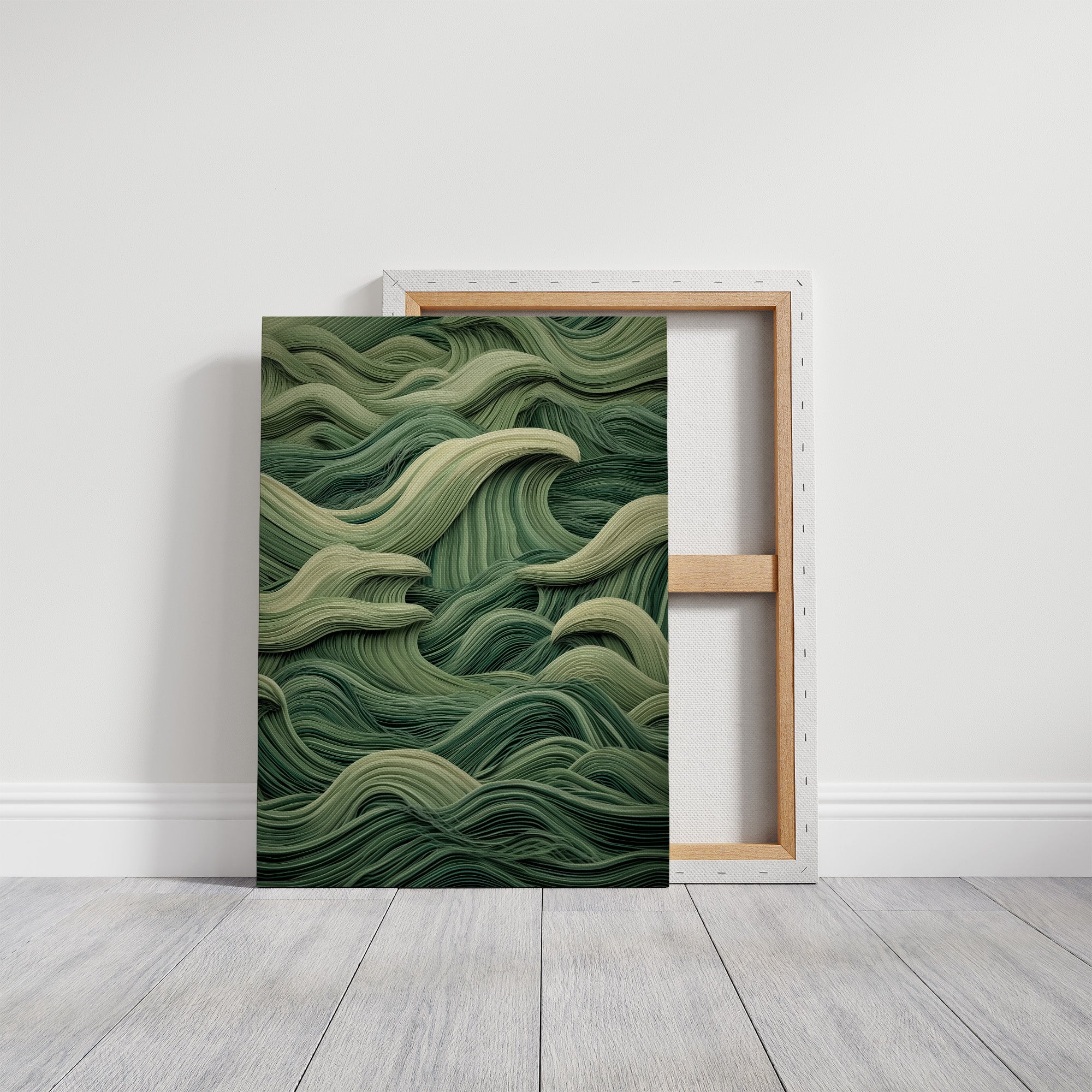 Emerald Waves Dance In Silence