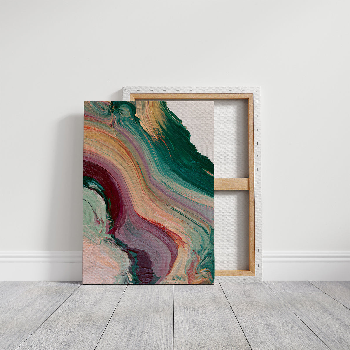 Emerald Wine Marbled Flow