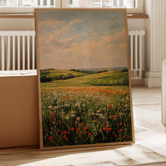 Fields Awash in Colorful Hues