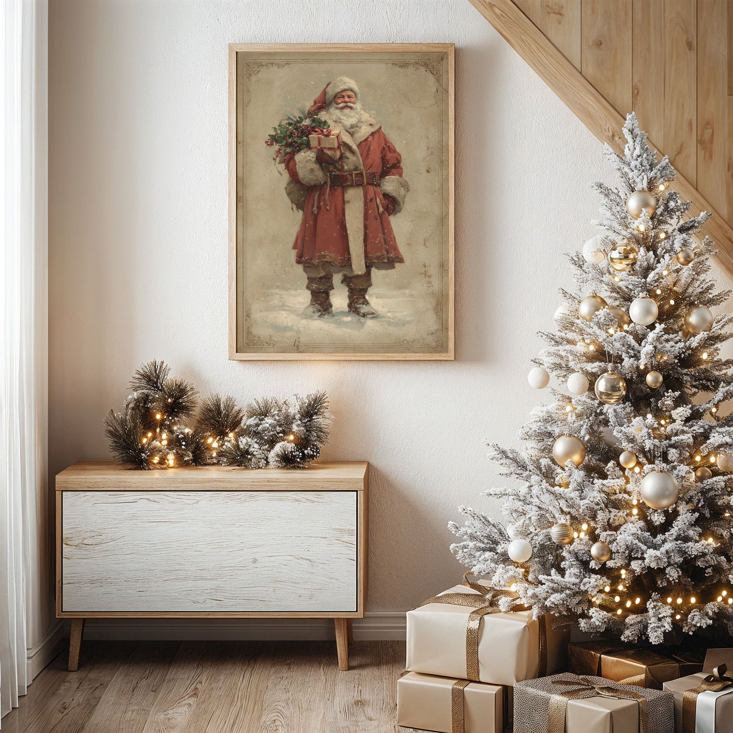 Vintage Holiday Magic Glows Tonight