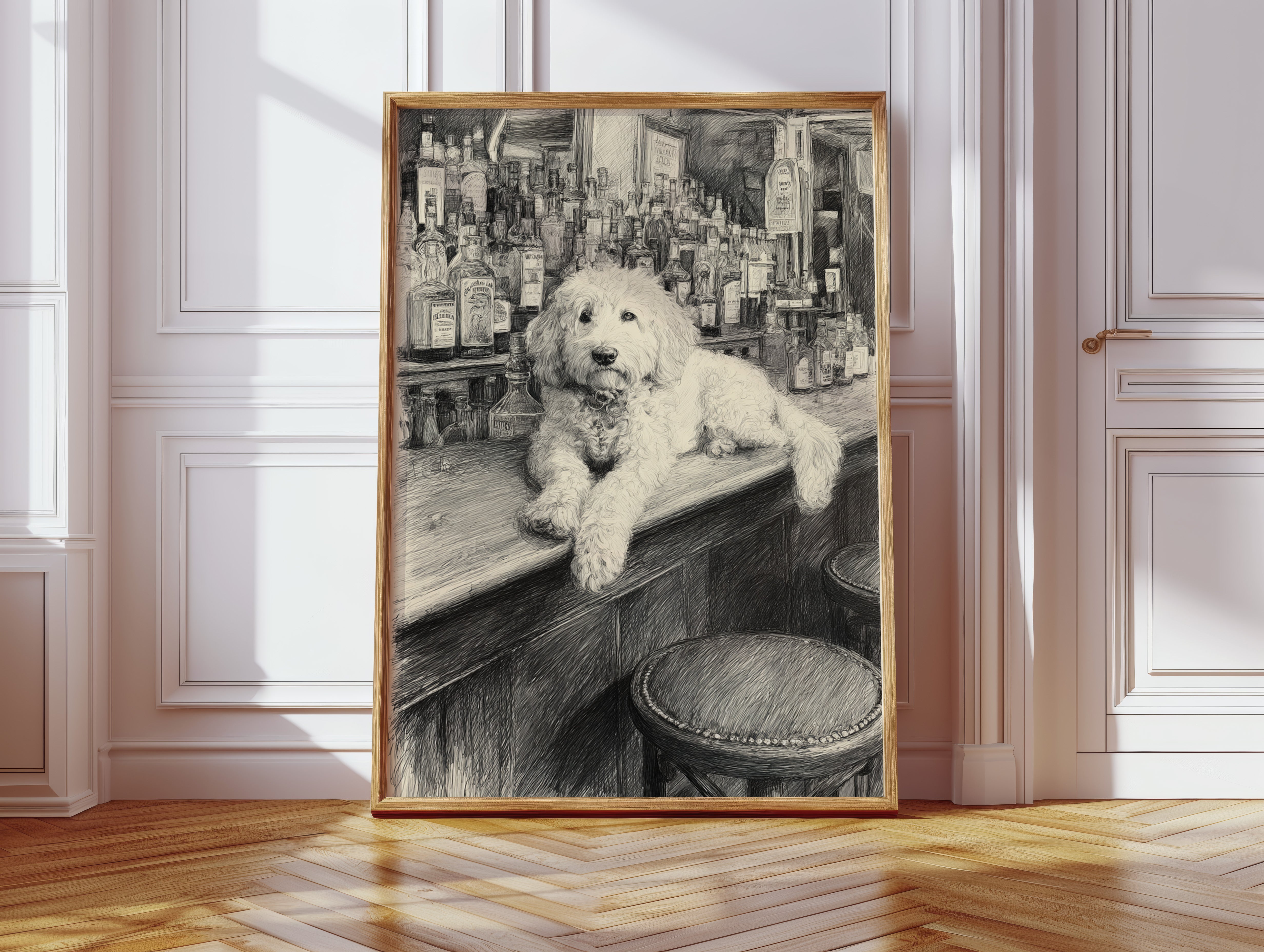 The Barkeeper's Loyal Companion