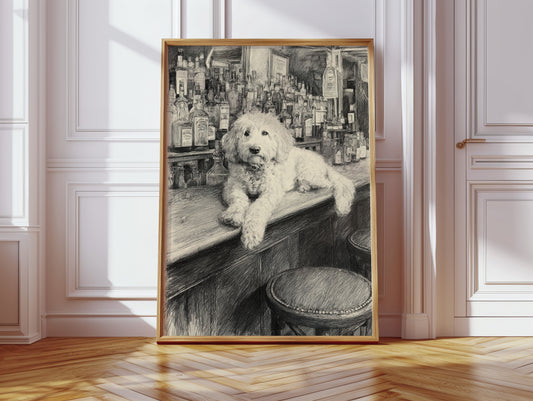 The Barkeeper's Loyal Companion