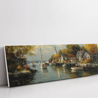 Autumn Harbor In Quiet Light