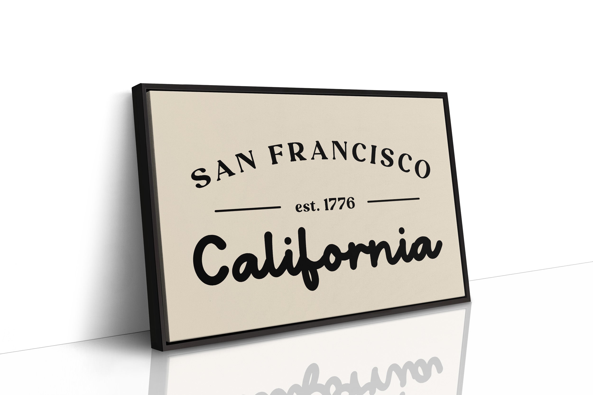 San Francisco California Est 1776