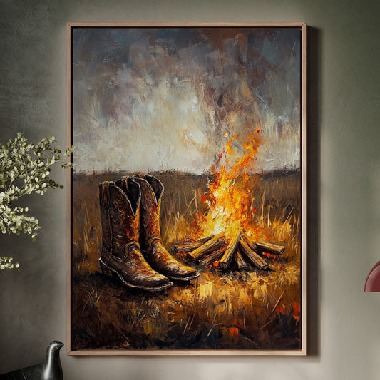 Boots by the Firelight