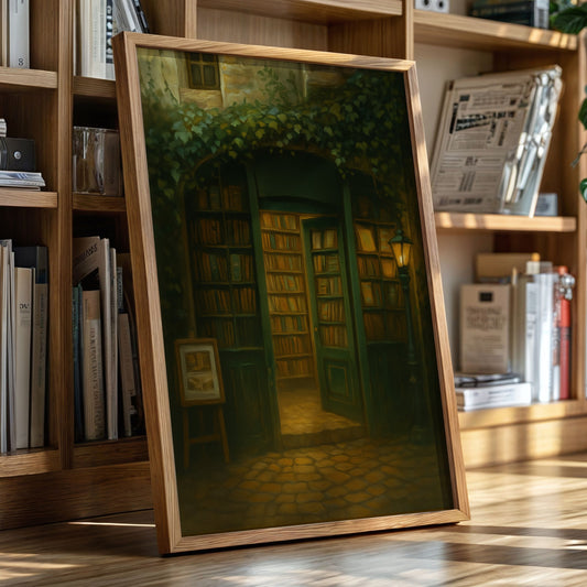 The Bookshop Beneath the Lantern Light