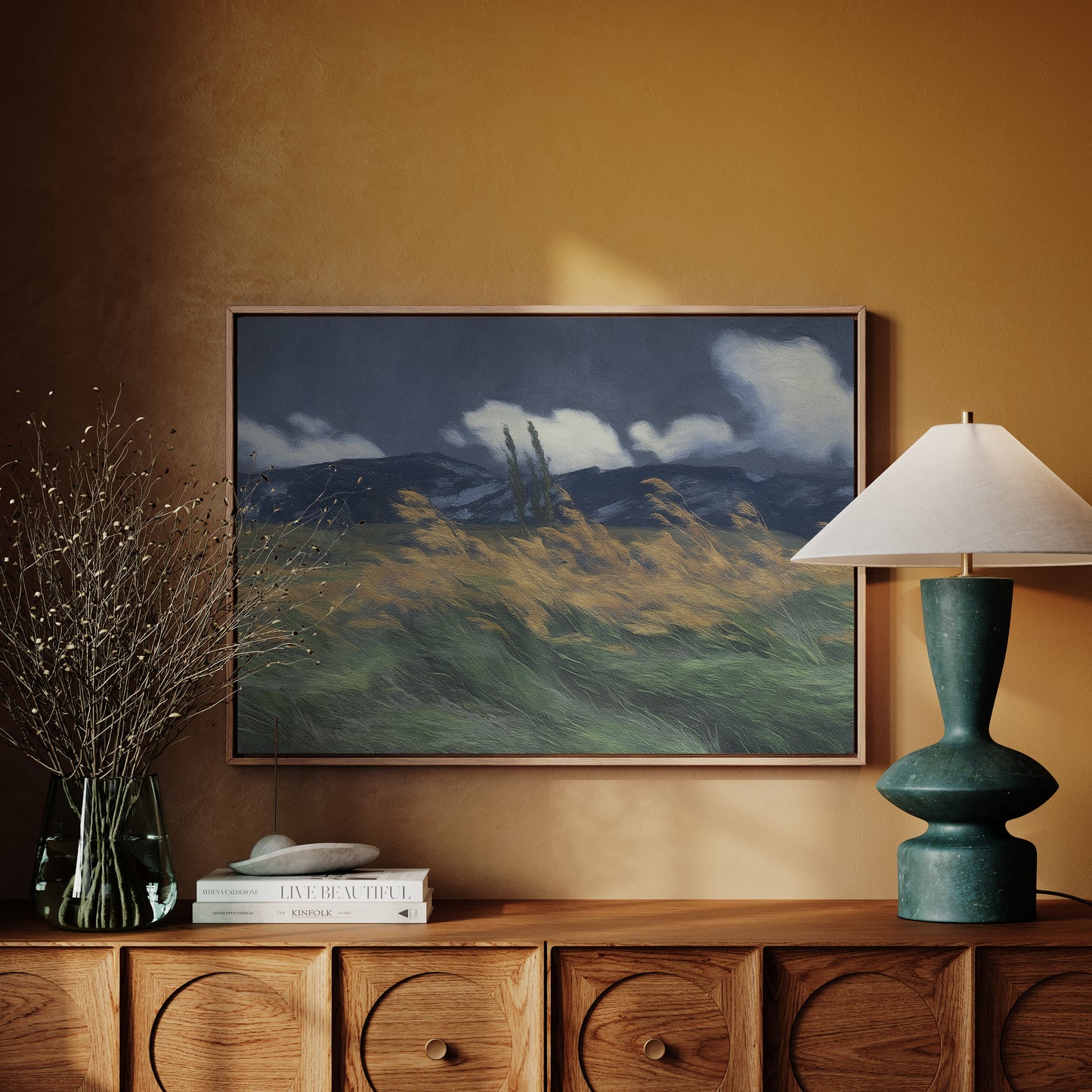 Stormlight Over the Field