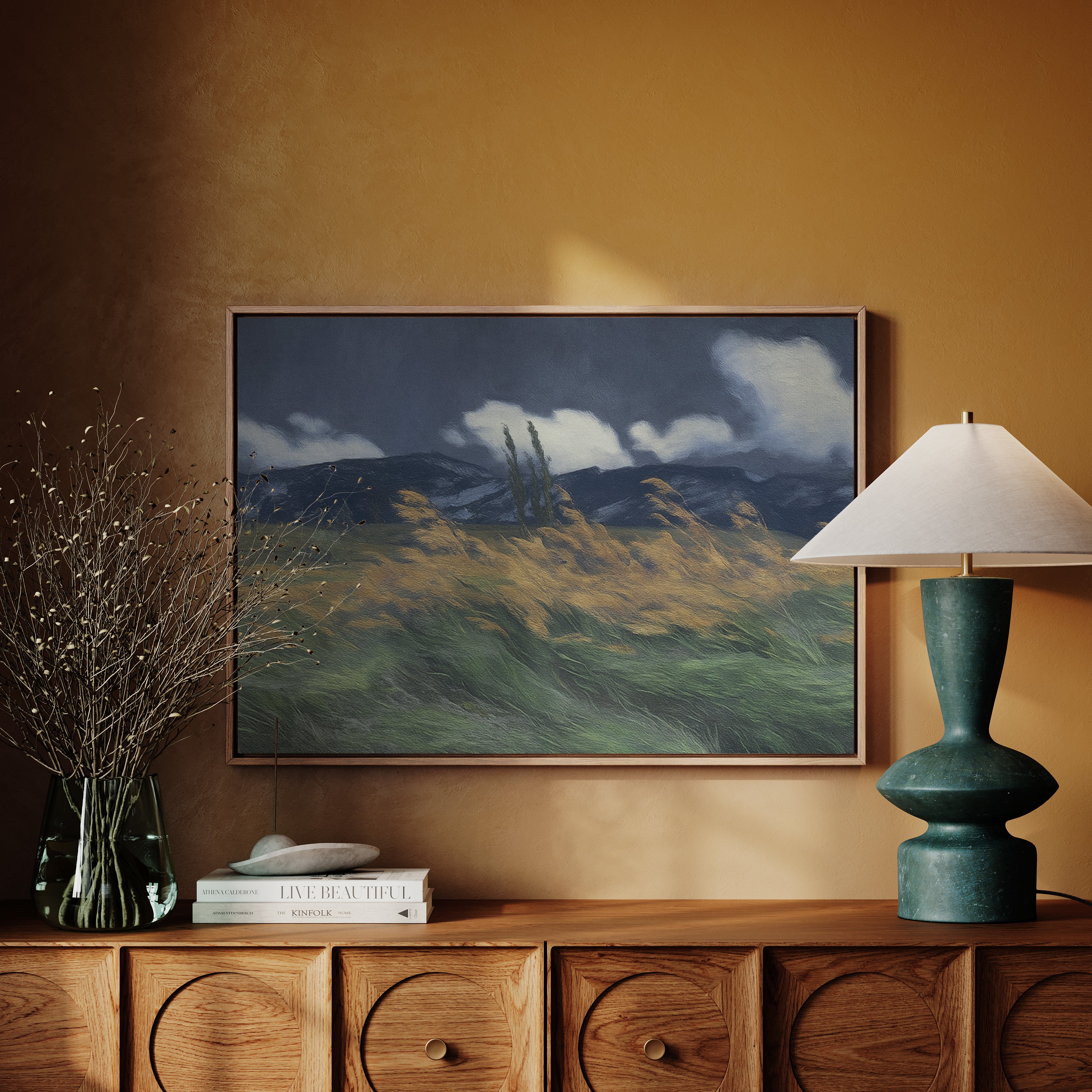 Stormlight Over the Field