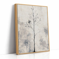 Delicate Branches: A Minimalist Winter Tree