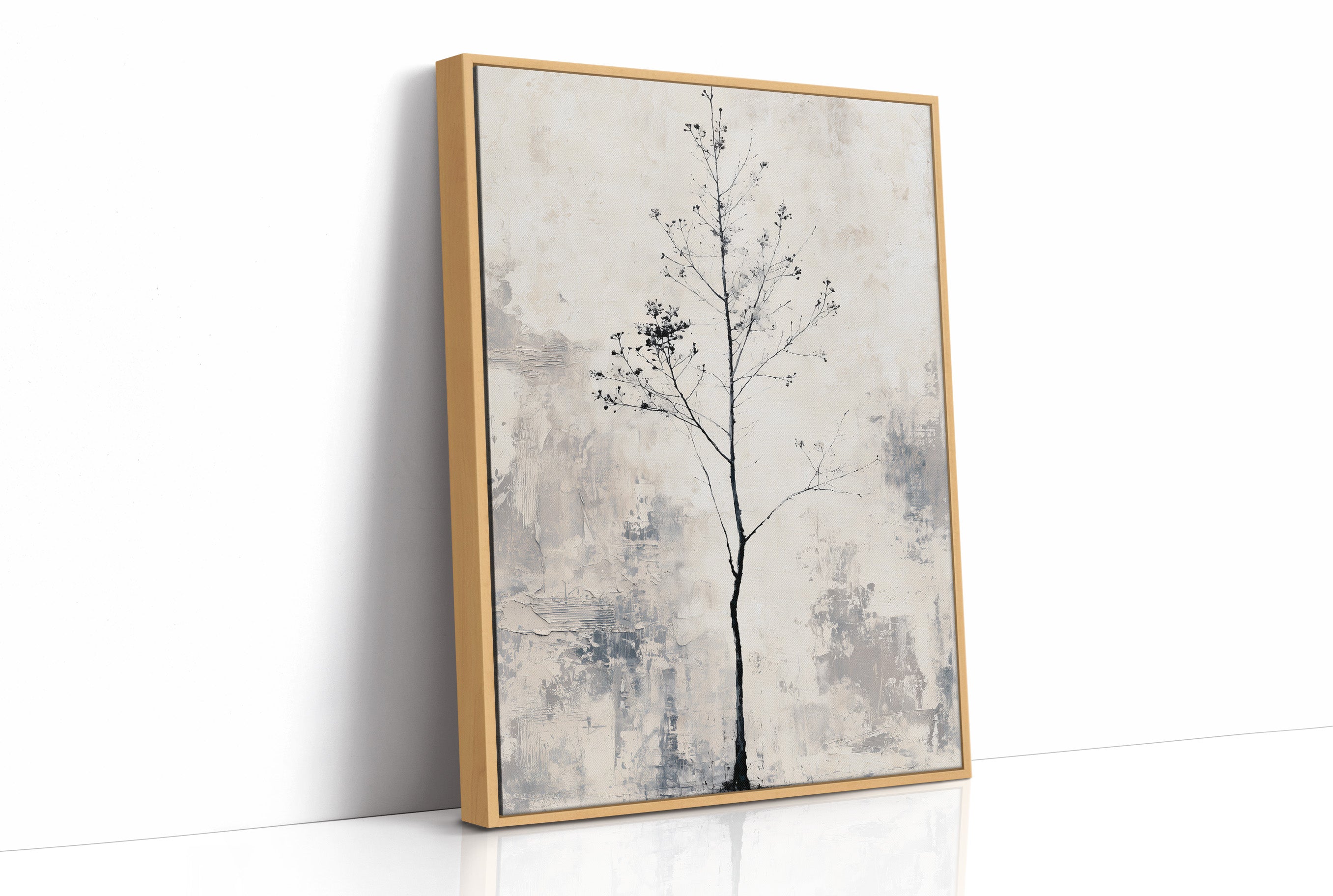 Delicate Branches: A Minimalist Winter Tree