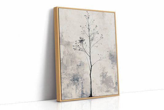 Delicate Branches: A Minimalist Winter Tree