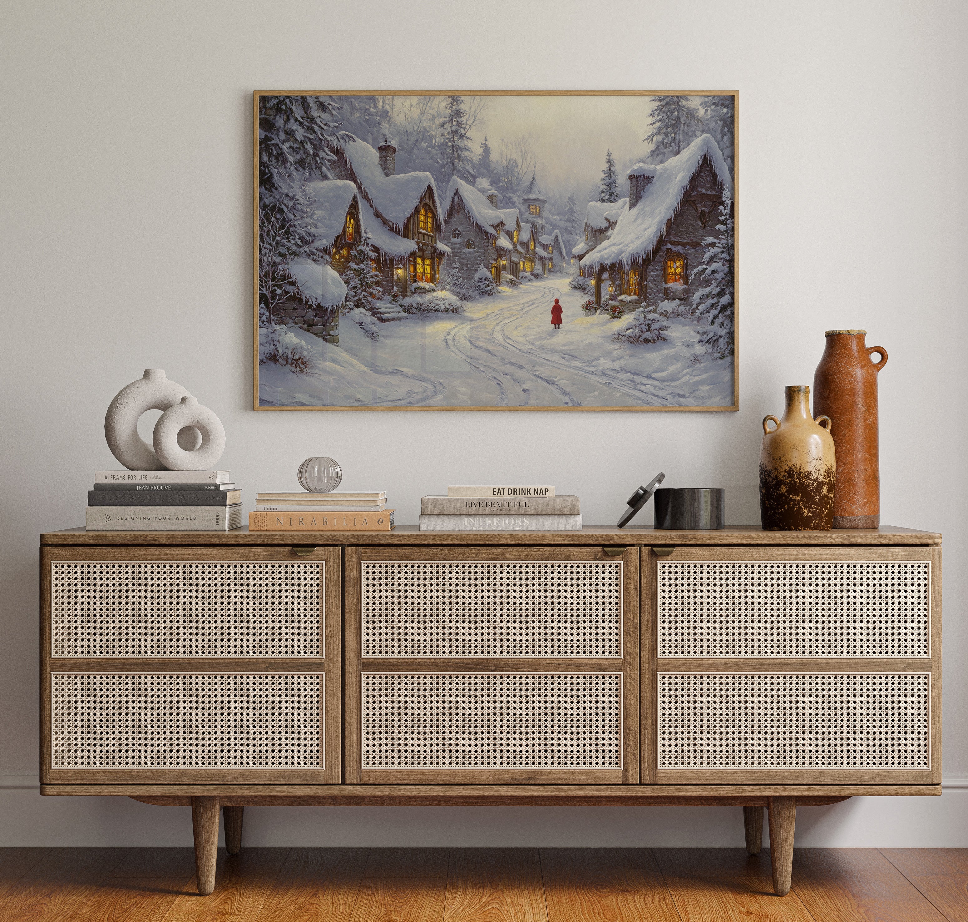 Winter Village Glows With Stories