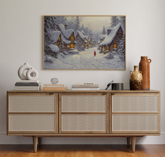 Winter Village Glows With Stories