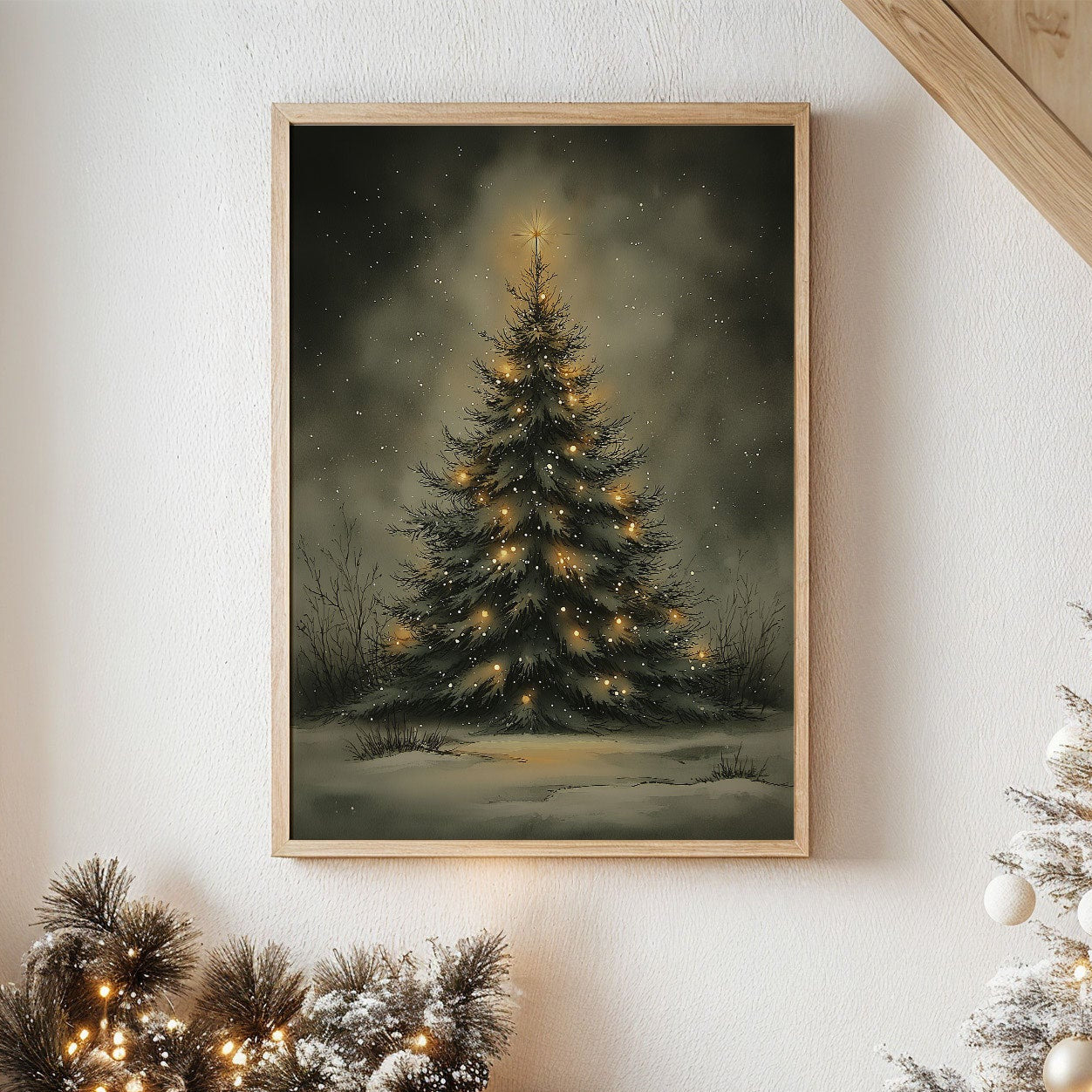 Silent Night Beneath Winter Stars