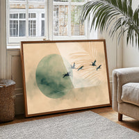 Birds Follow The Jade Moon