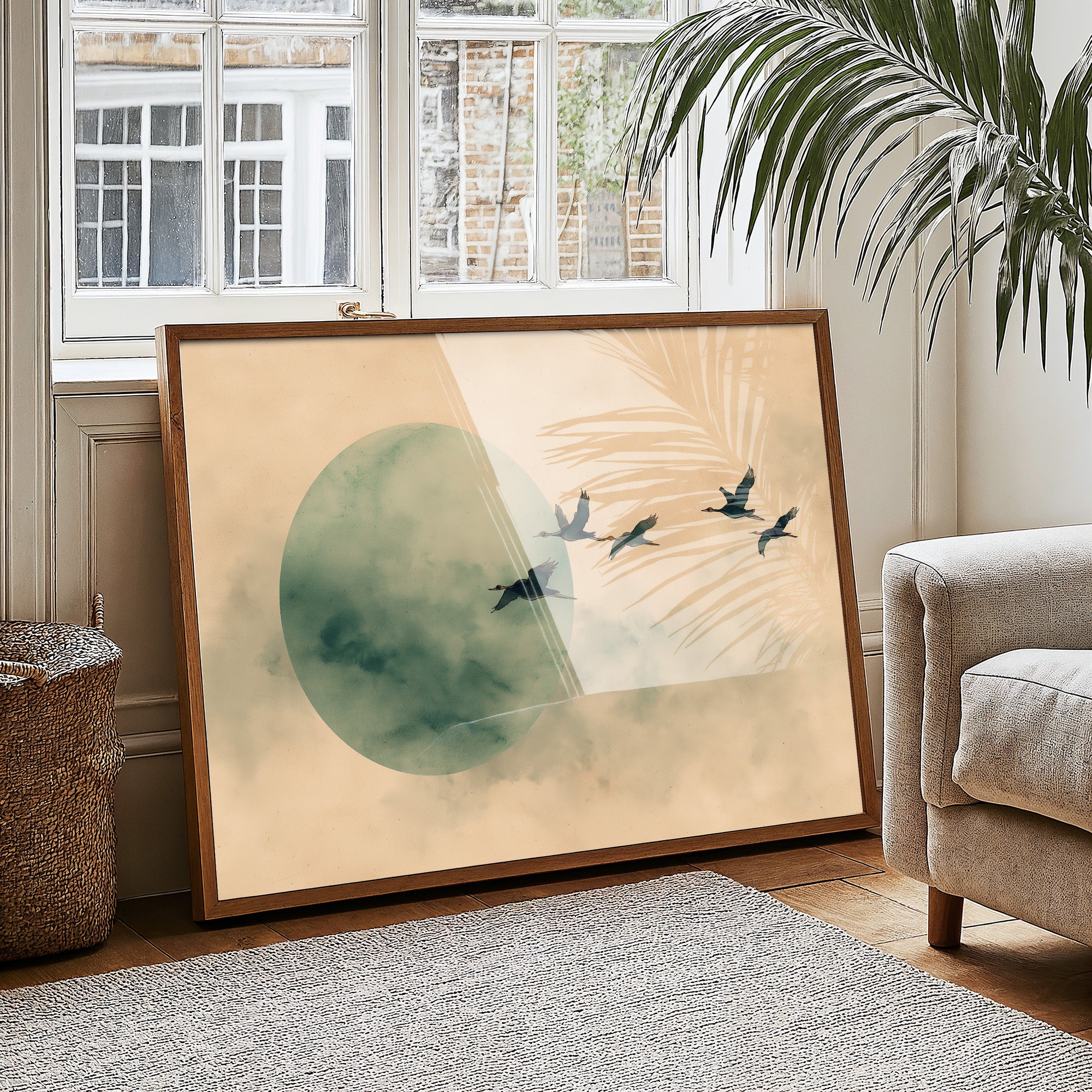 Birds Follow The Jade Moon