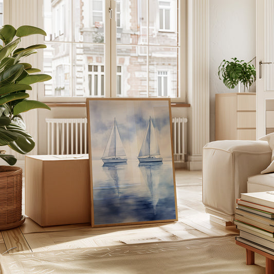 Two Vessels in Quiet Harmony