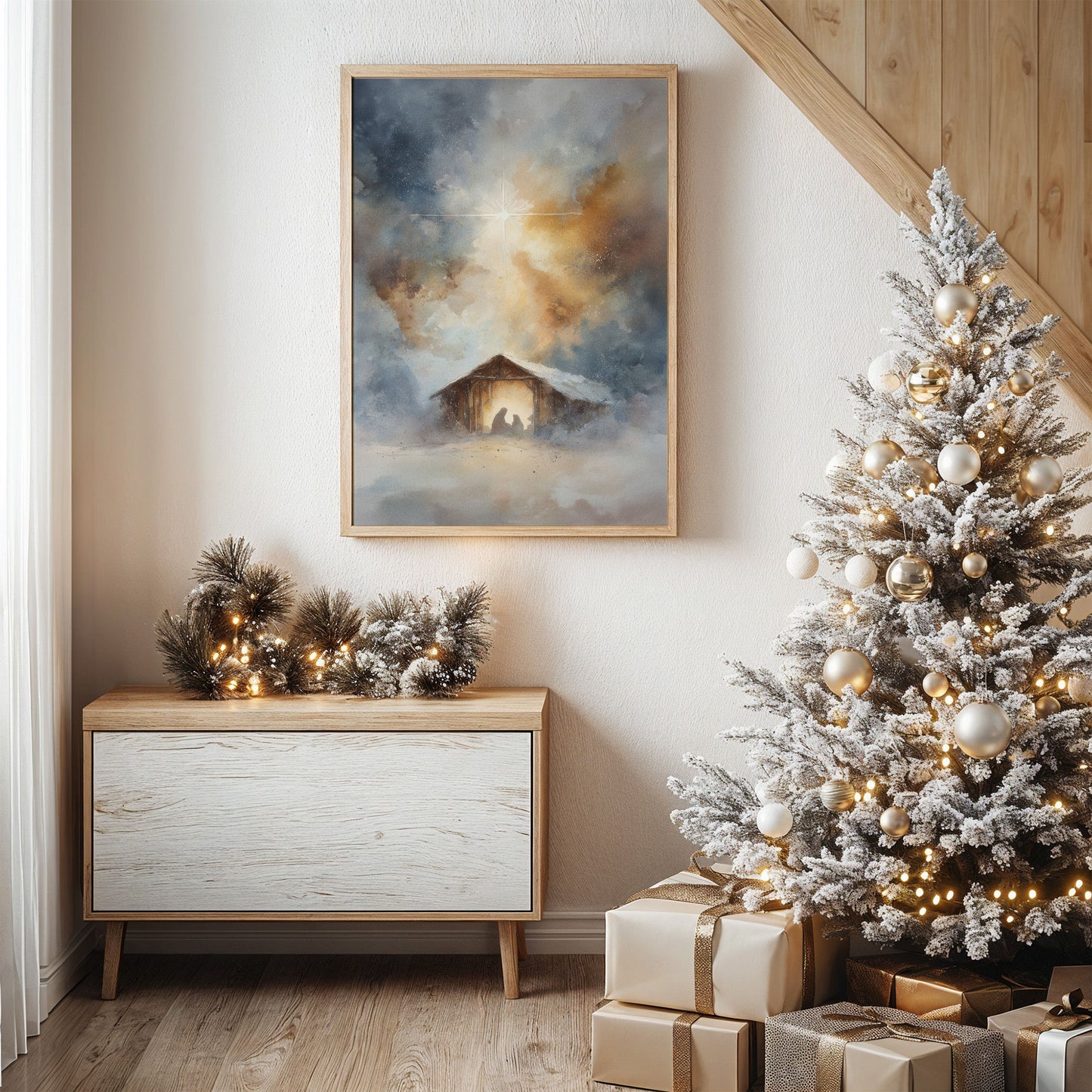 Silent Night Glows Beyond Winter