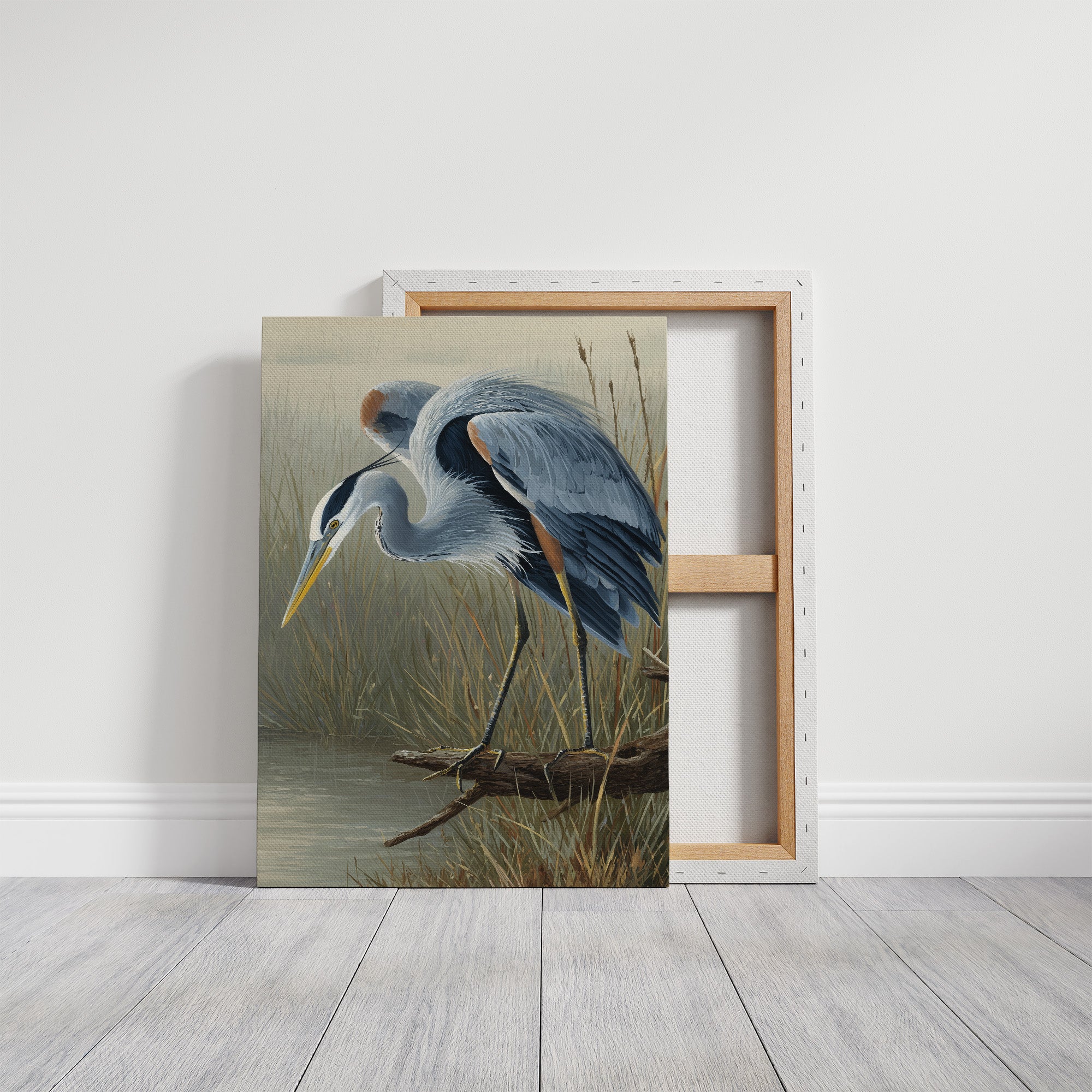 Marsh Sentinel Awaits Dawn