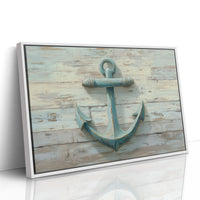 Weathered Blue Holds Coastal Memory