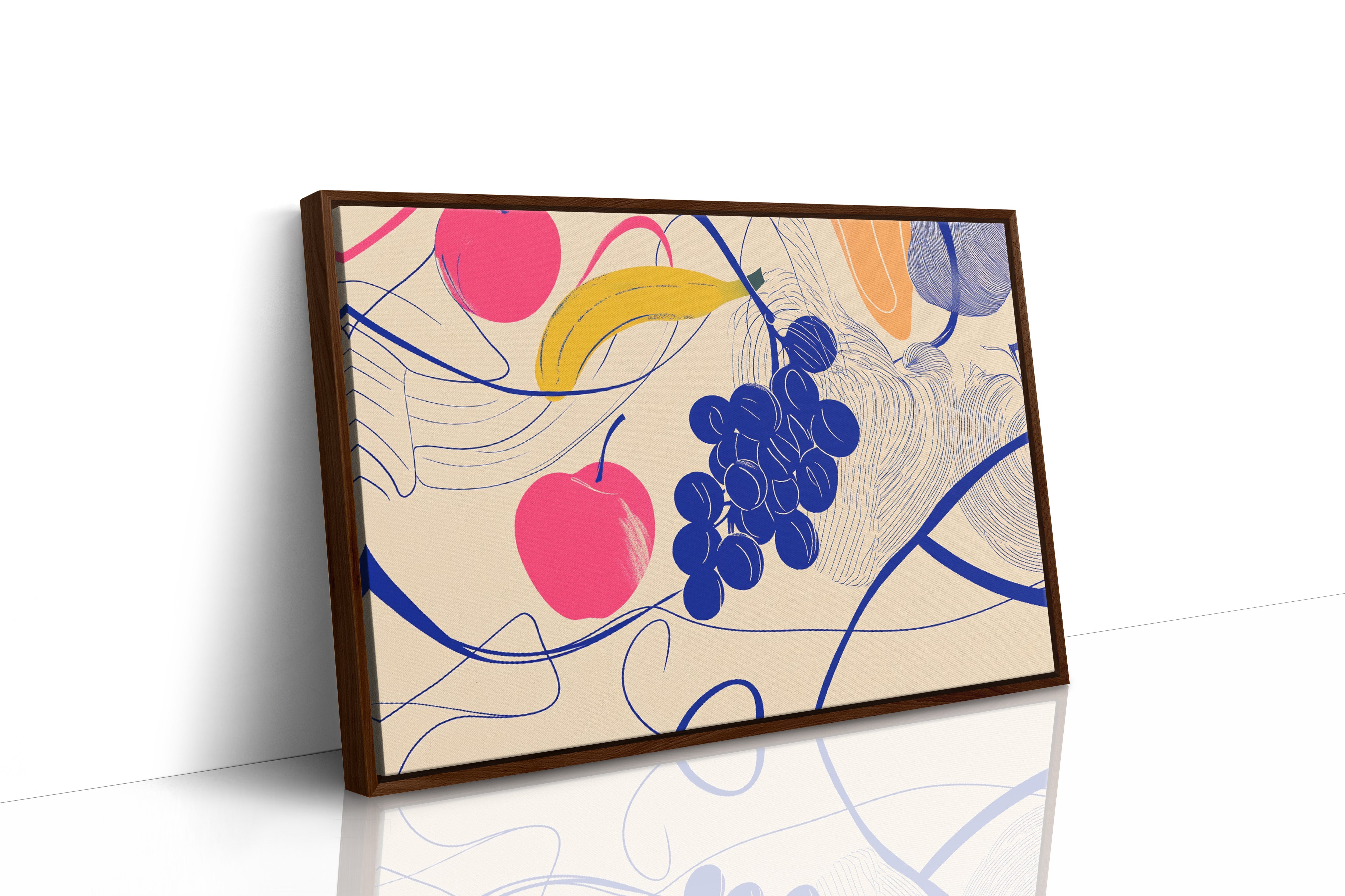 Summer Fruits Dance In Cream Light