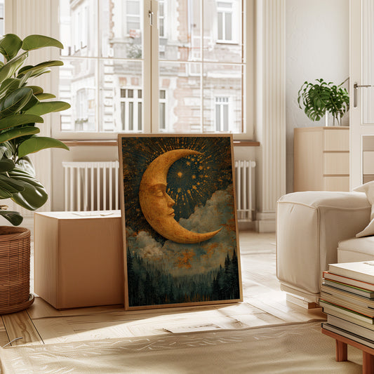 The Moon's Silent Serenade