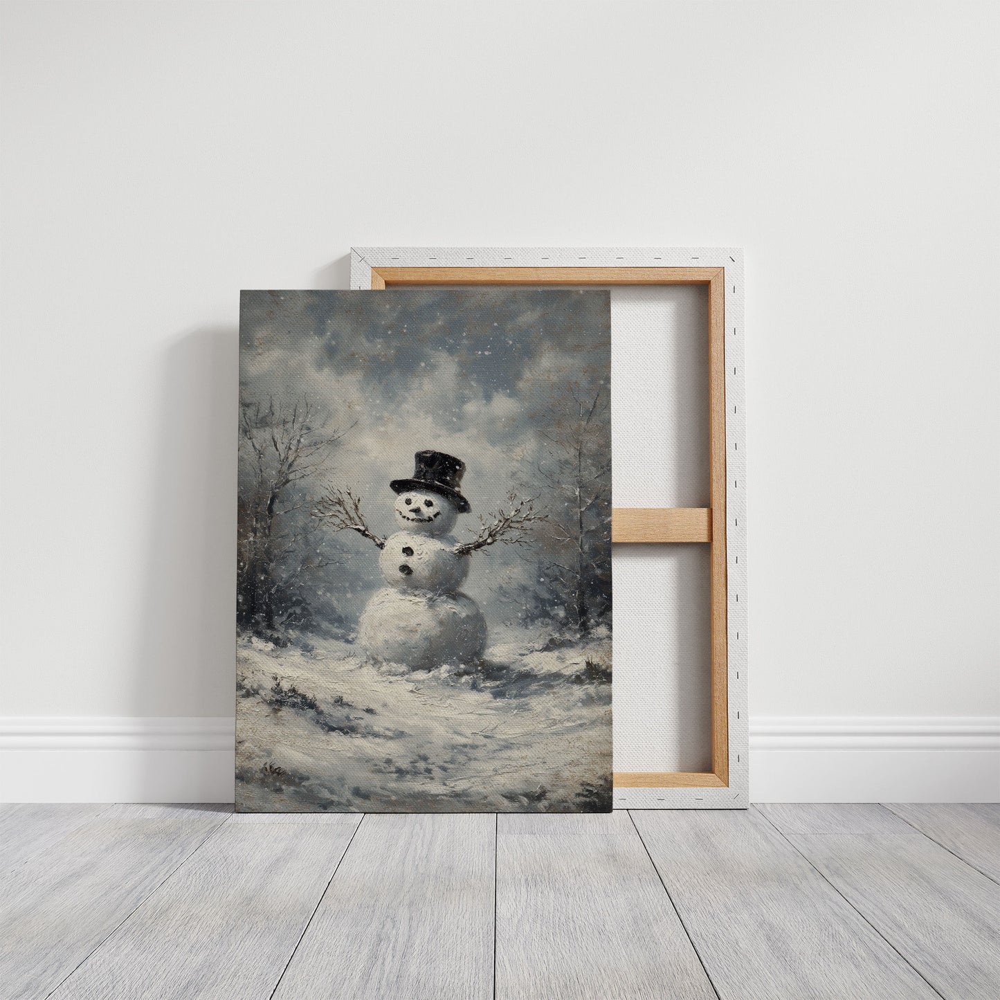 Winter's Tale In Gentle Gray