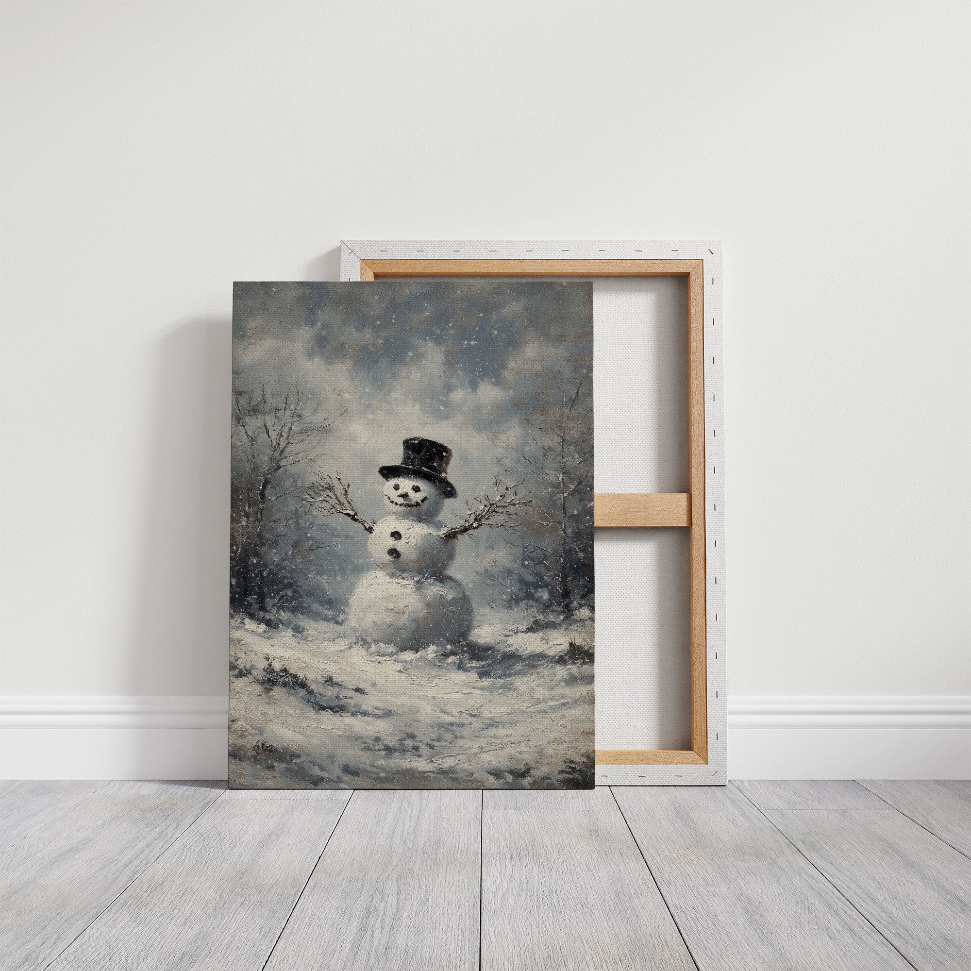 Winter's Tale In Gentle Gray