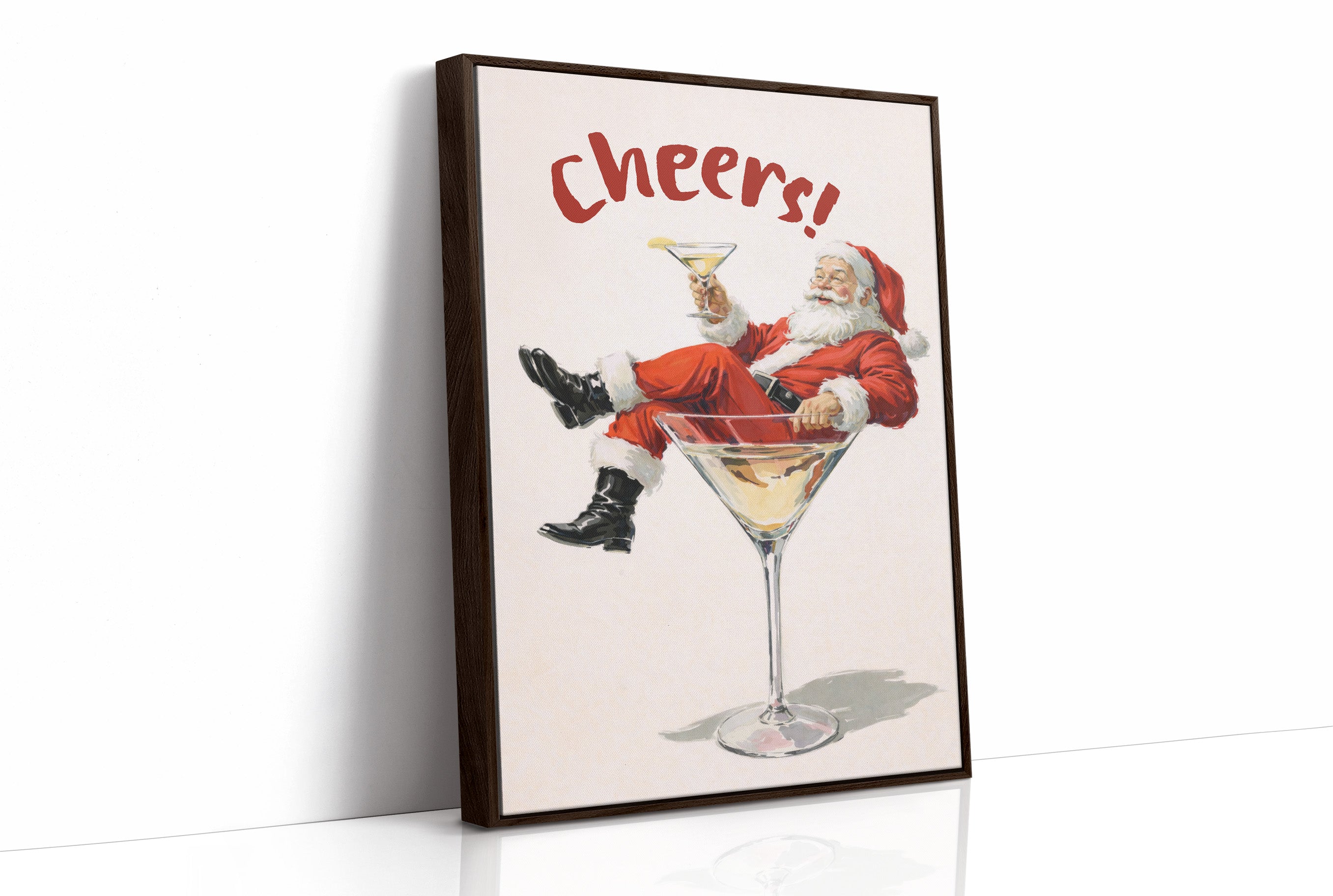 Holiday Spirit in a Cocktail Glass