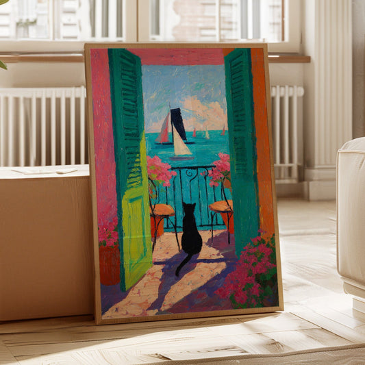 A Cat's View of Sailboats