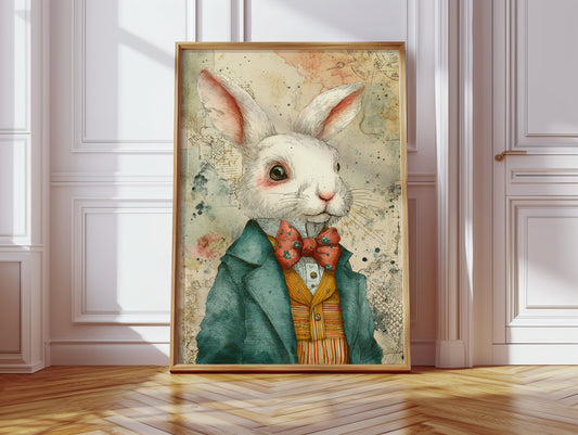 A Rabbit's Timeless Soiree