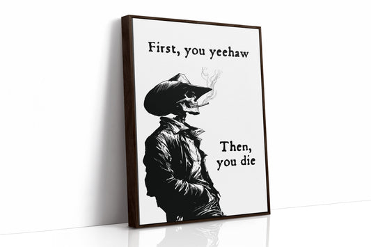 Cowboy's Last Cigarette Break