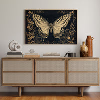Midnight Garden's Golden Wings Unfold