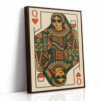 Modern Queen Sips Vintage Red