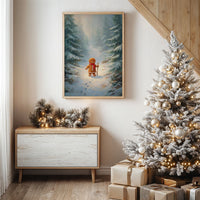 Gingerbread Explorer Finds Winter Path