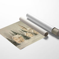 Snow Falls On Silent Chapel Street