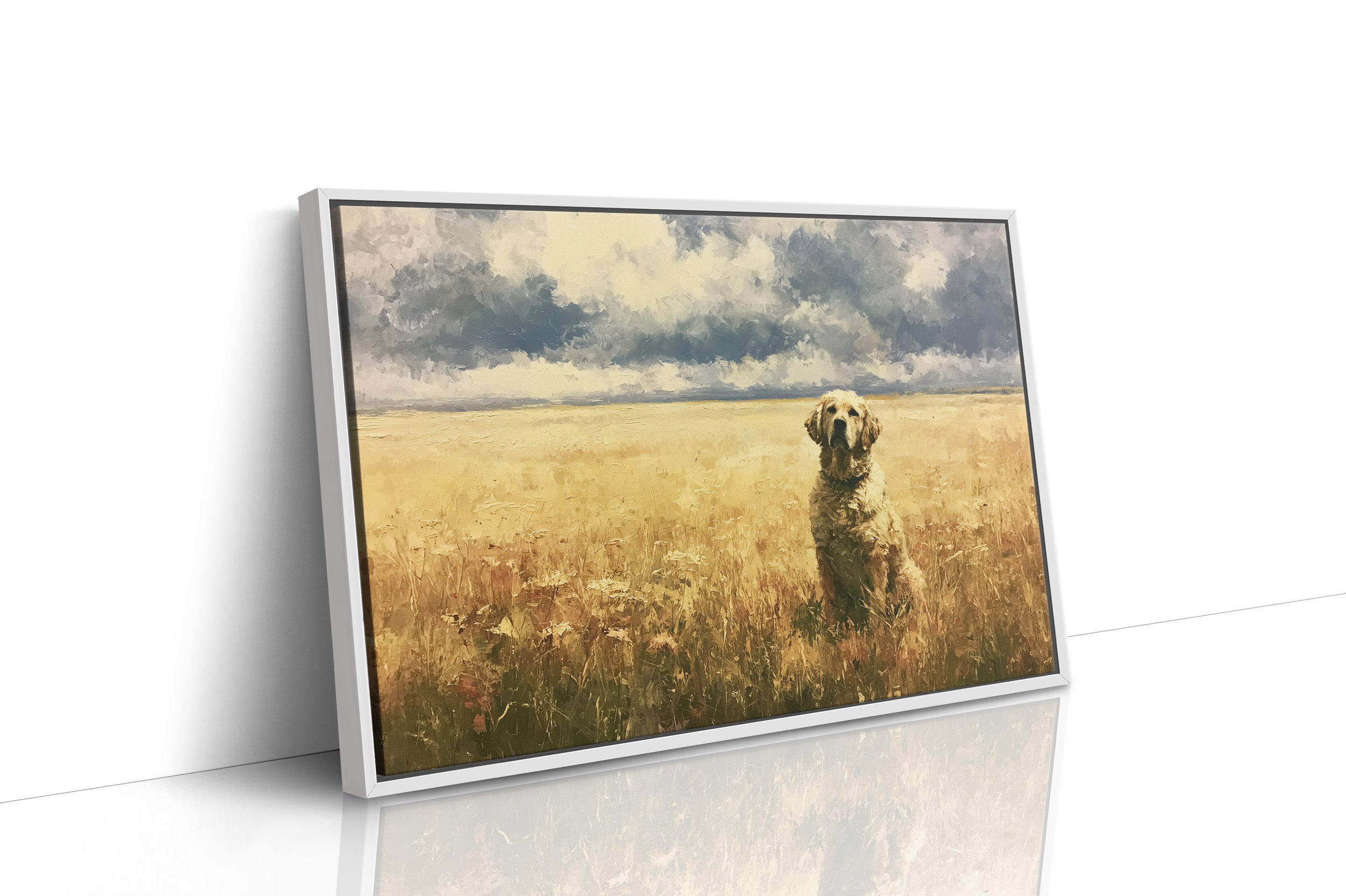 Golden Retriever, Big Sky Prairie