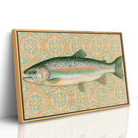 Rainbow Trout, Tiled Backdrop