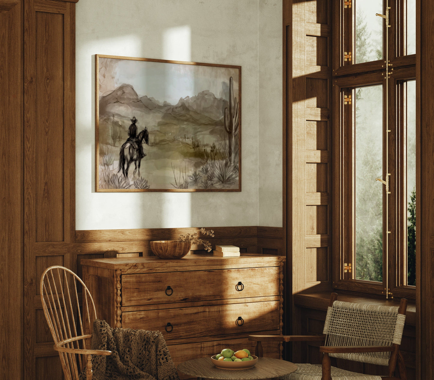 Sagebrush Tales At Dusk