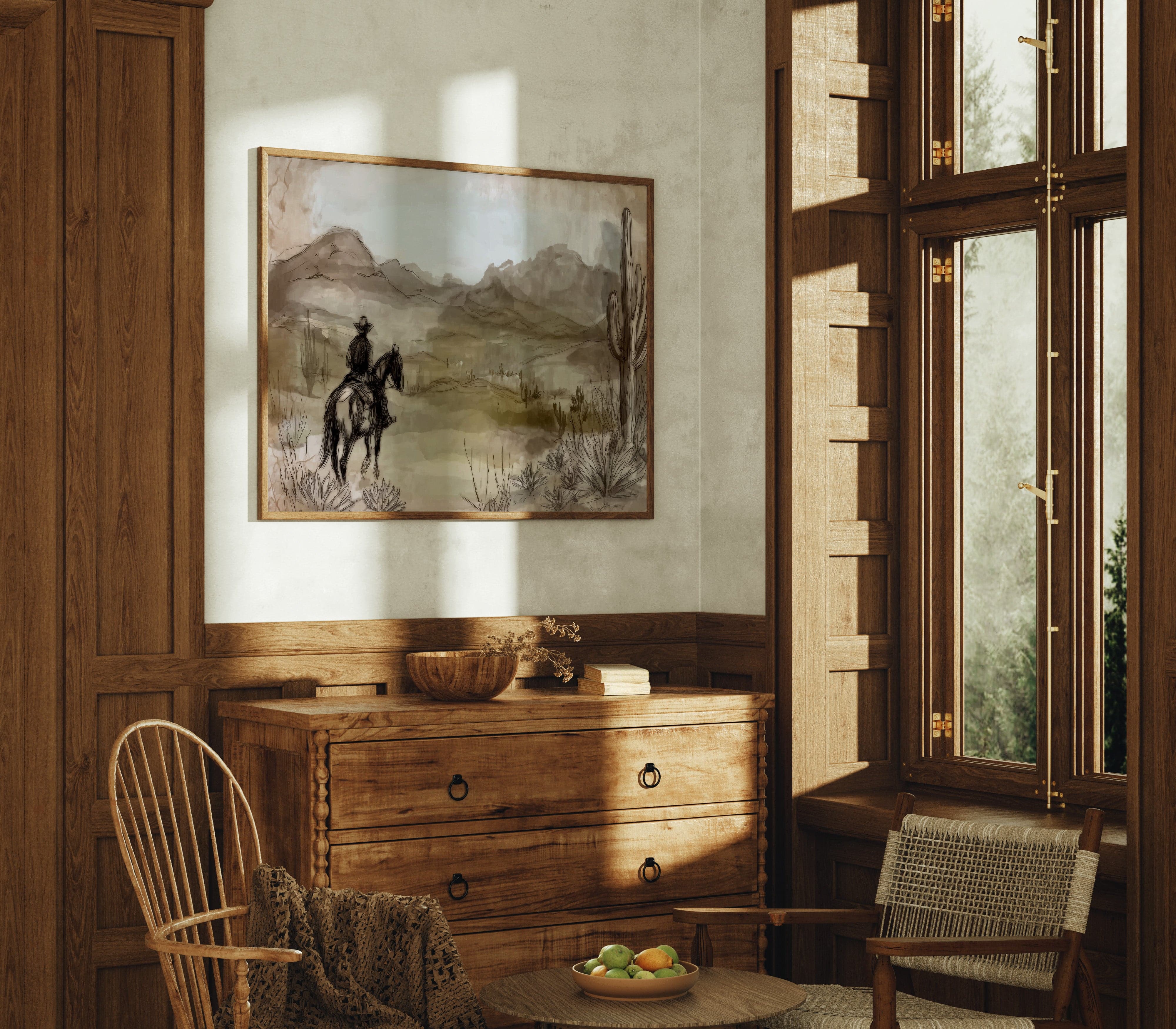Sagebrush Tales At Dusk