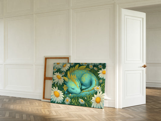 Daisy Dragon Dreams In Spring