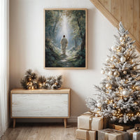 Light Guides The Forest Path