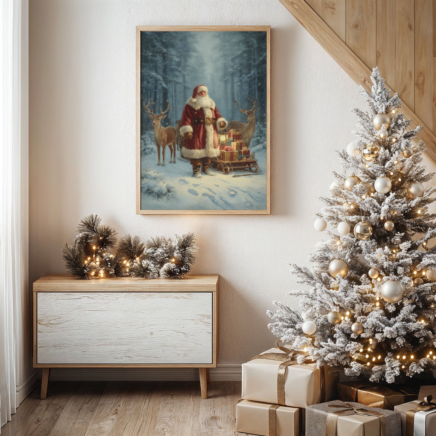 Forest Deer Guide Winter's Magic