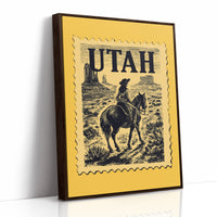 Desert Trails On Golden Postage