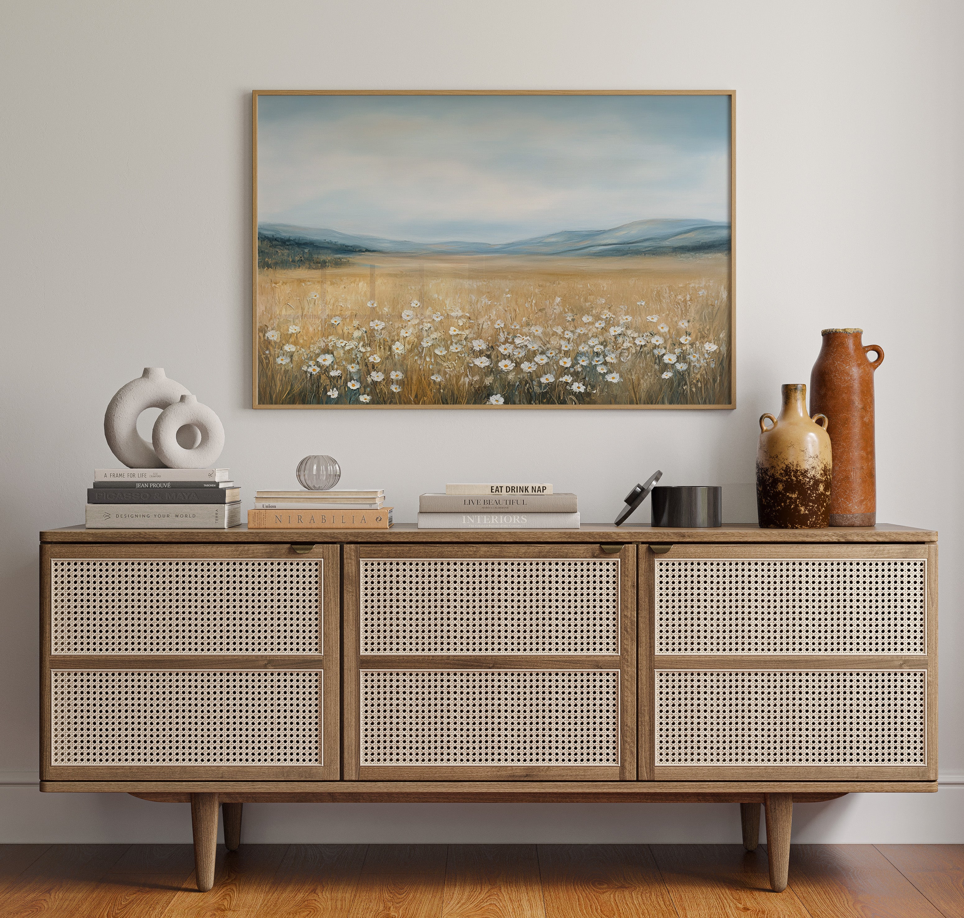 Daisies Dance Through Golden Fields