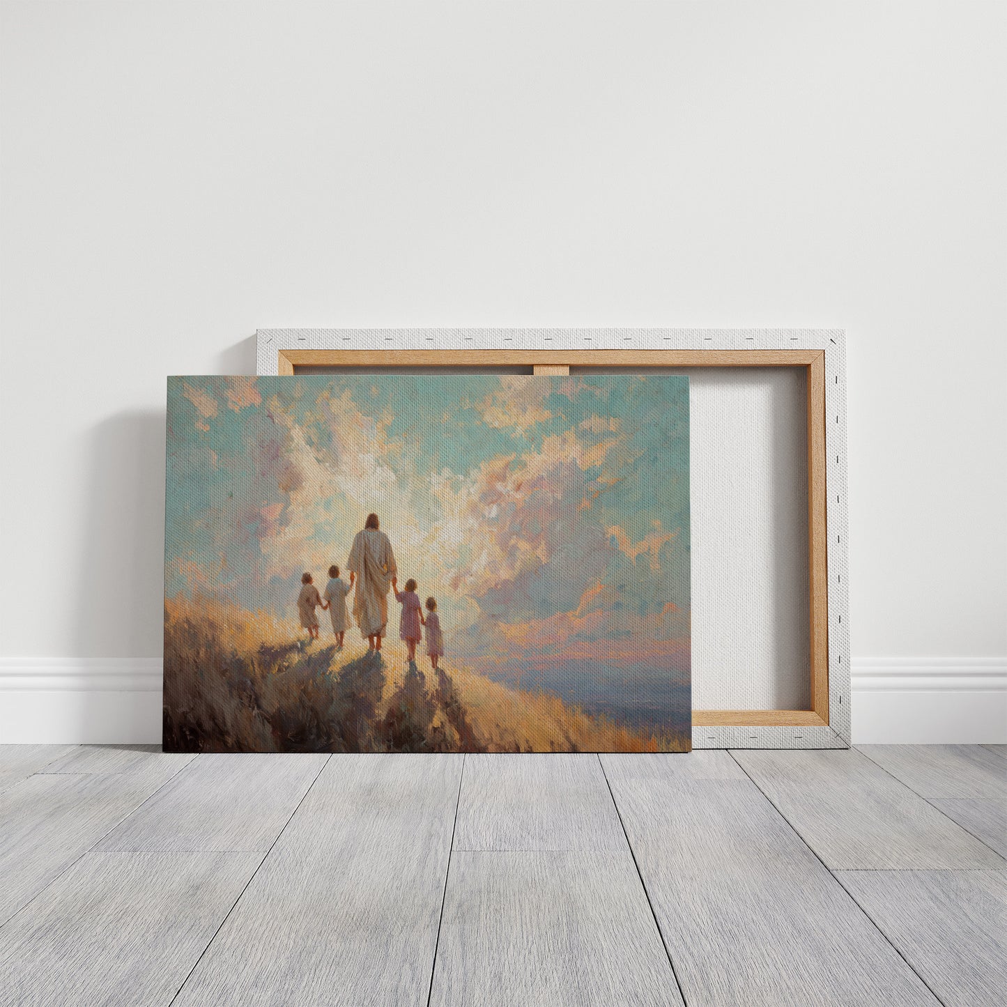 Walking Into Heaven's Painted Light