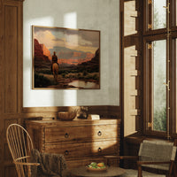 Red Rock Tales At Sunset