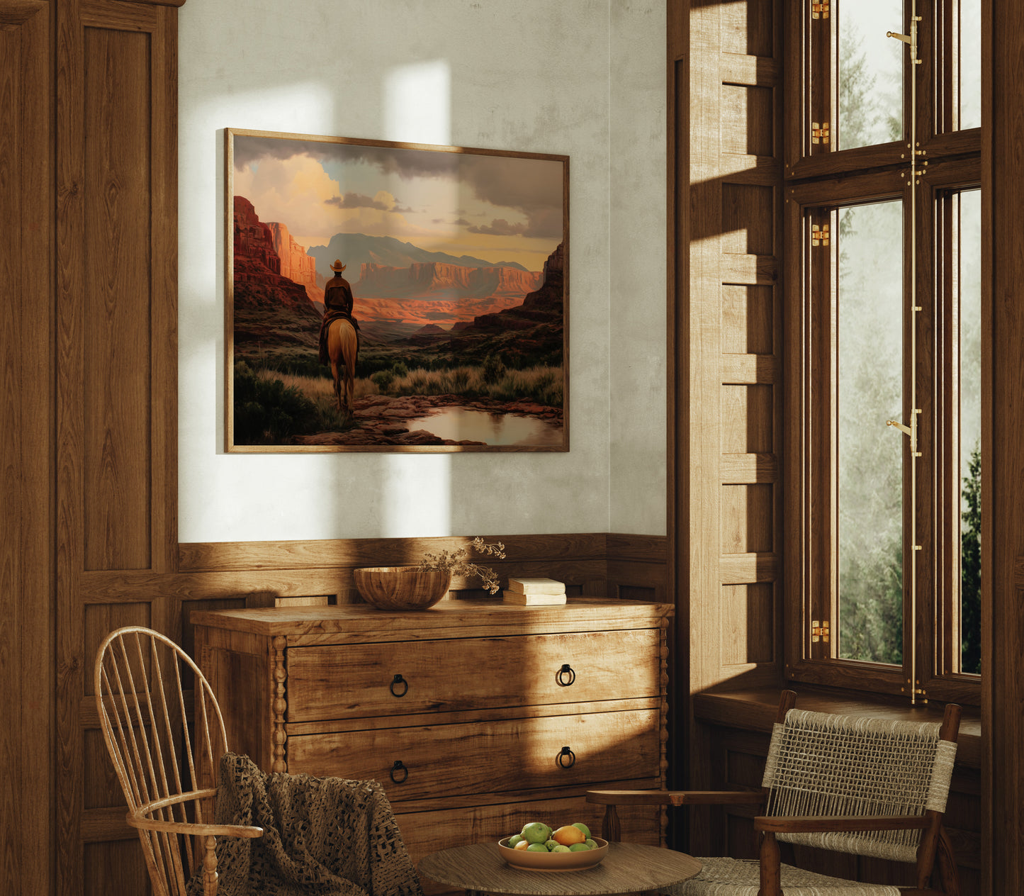 Red Rock Tales At Sunset