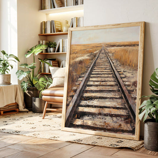 Nowhere Track Through the Open Plains